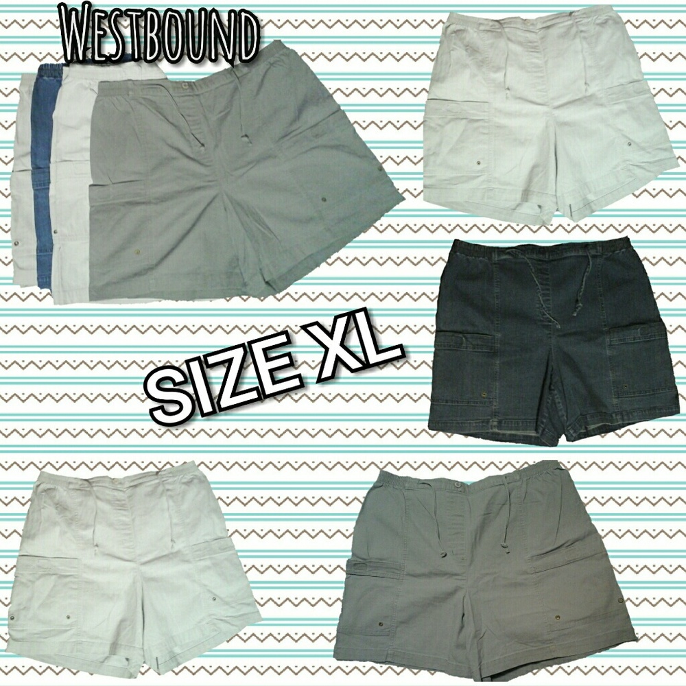 Four pairs of Womens shorts Westbound Size XL